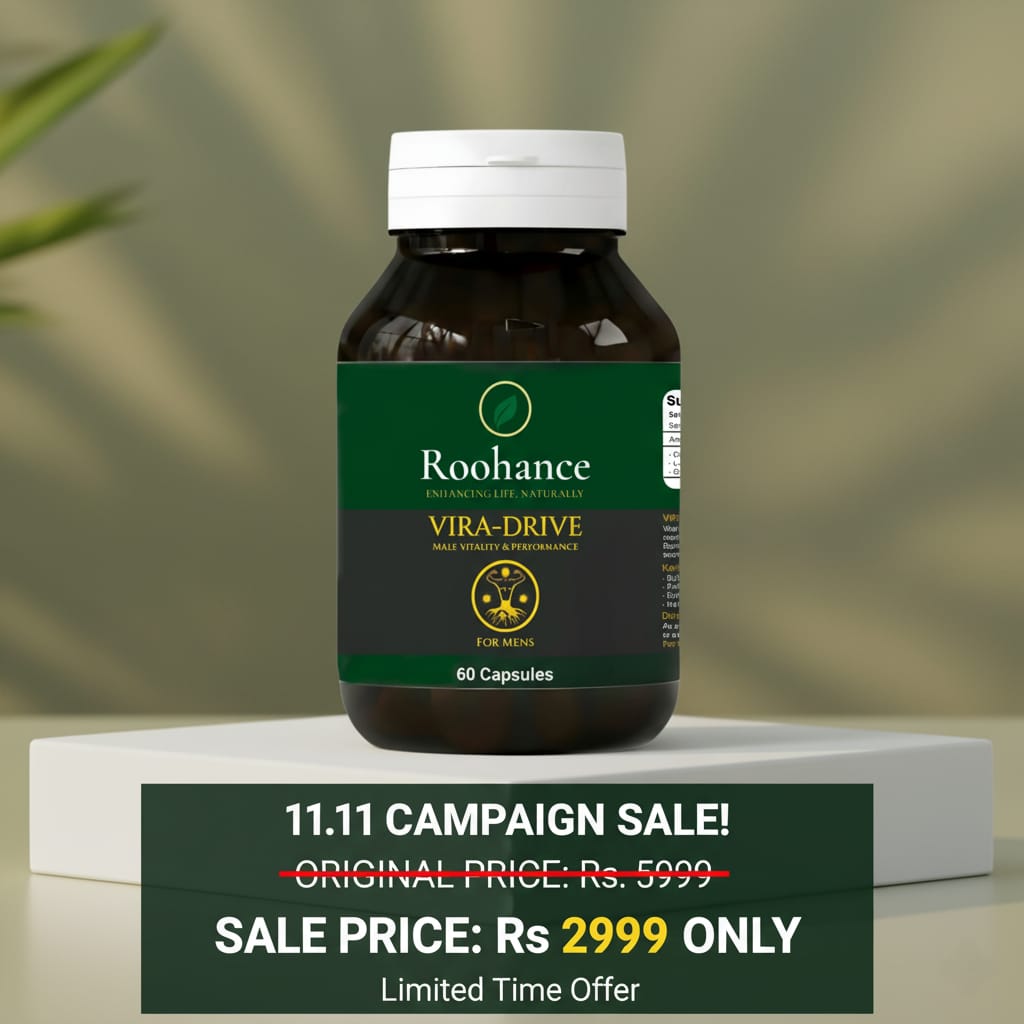 Vira-Drive: Male Vitality & Peak Performance for Married Men | Roohance